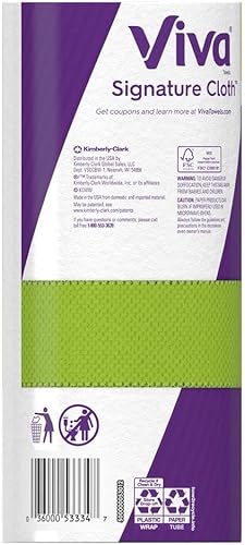 Miniatura 2 de Viva Signature - Toallas de papel de tela, Choose-A-Sheet, rollo grande, 12.67 onzas