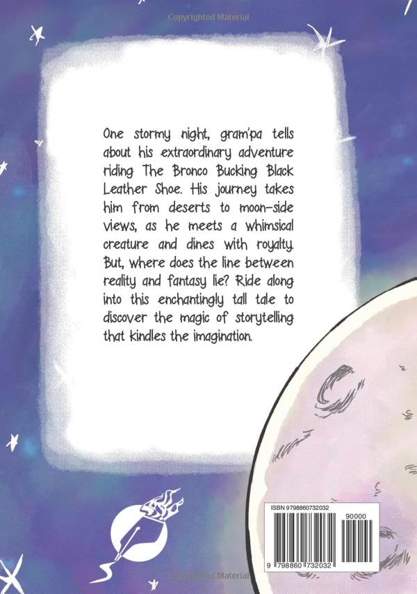 The Bronco Bucking Black Leather Shoe2