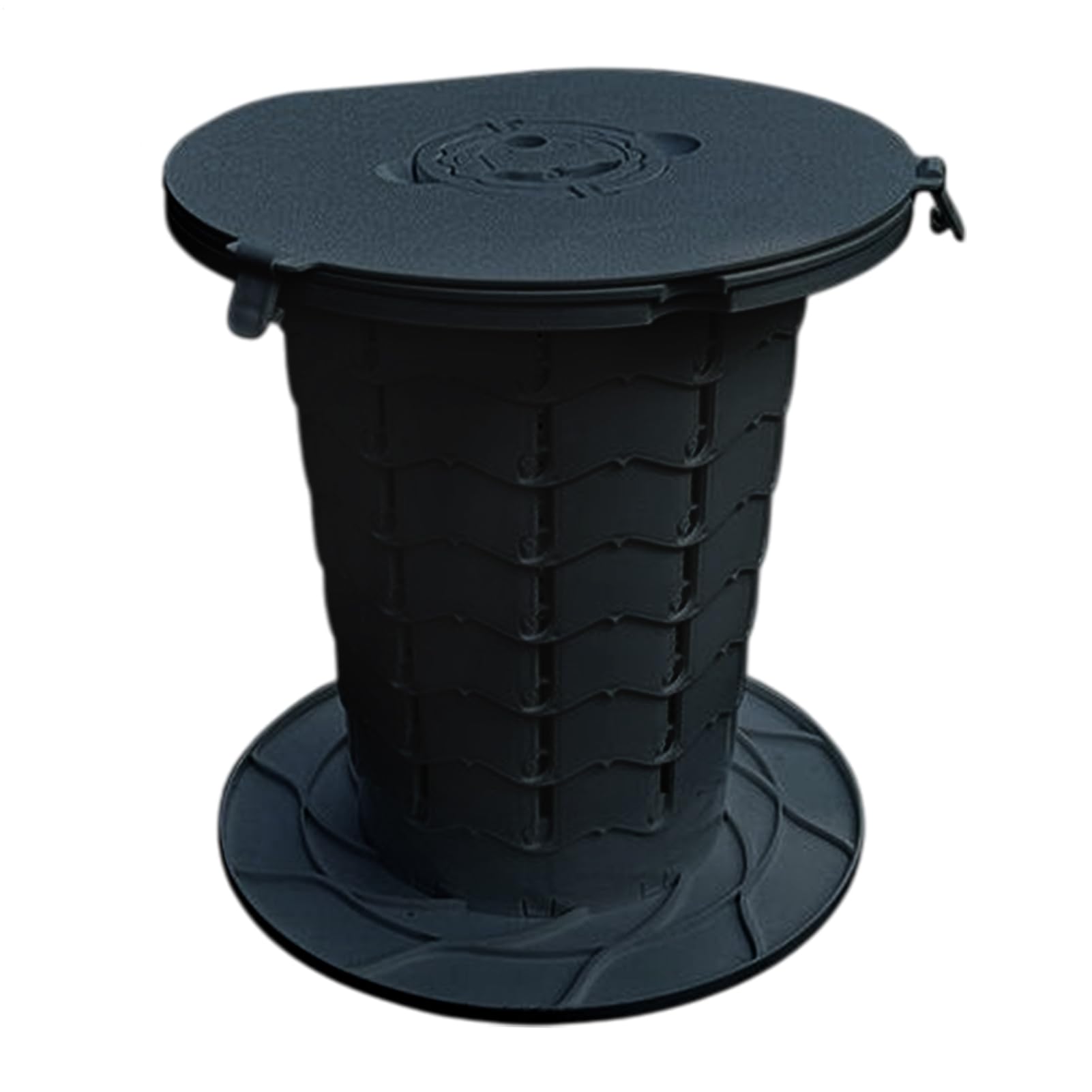 Toilette Pliante Sanitaires Extérieurs Pour Camping 400 Kg | Siège de Toilette Étanche avec Couvercle pour Camping Car Véhicule