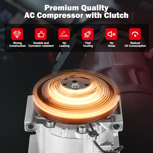 Image of cciyu Air Conditioning Compressor for Infiniti I30 for Nissan Maxima 3.0L
