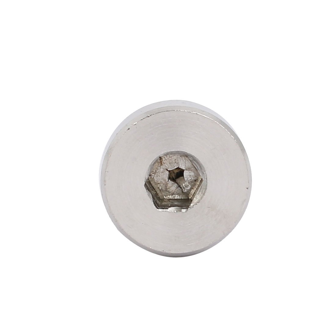 Sourcingmap 304 Stainless Steel Hex Socket Shoulder Bolt 12mm Shoulder Dia 25mm Shoulder Length M10 Thread 2Pcs - Image 3