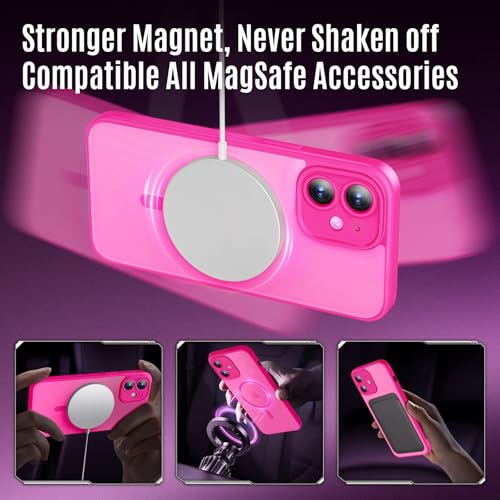 Image of Symcele Designed for iPhone 12 Case, Hot Pink