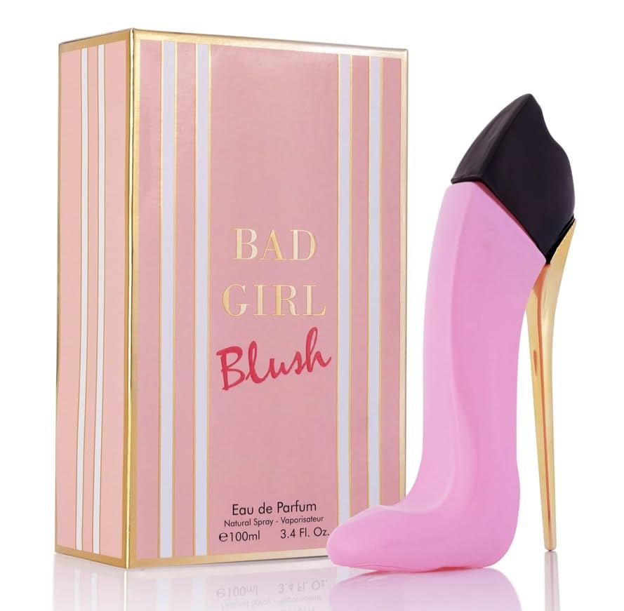 Bad Girl Blush for Women – Eau De Parfum 3.4 fl oz – Vegan, Paraben-Free & Cruelty-Free – Sweet Citrus Bergamot, Almond, Warm Vanilla & Peony