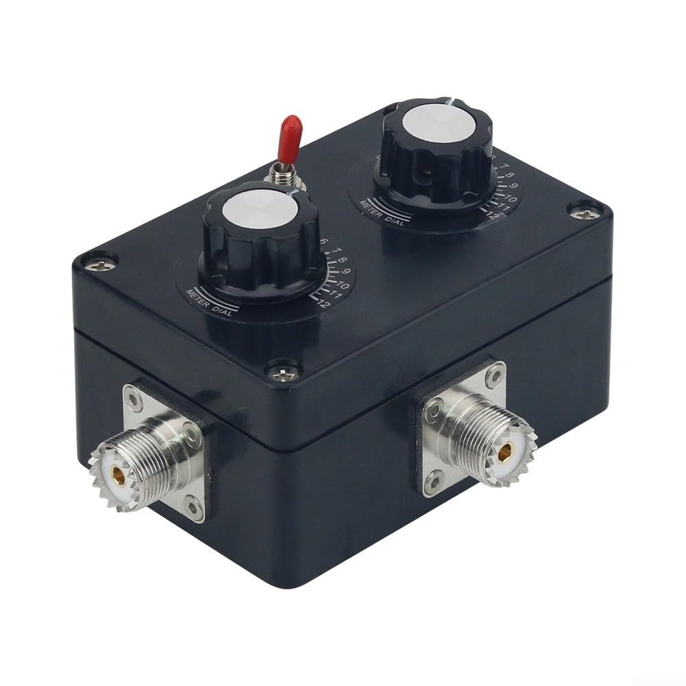HG-20A 20W pour qrp Loop pour antenne pour radio à ondes courtes 5-30MHz Récepteur radio jambon portable de bureau Noir