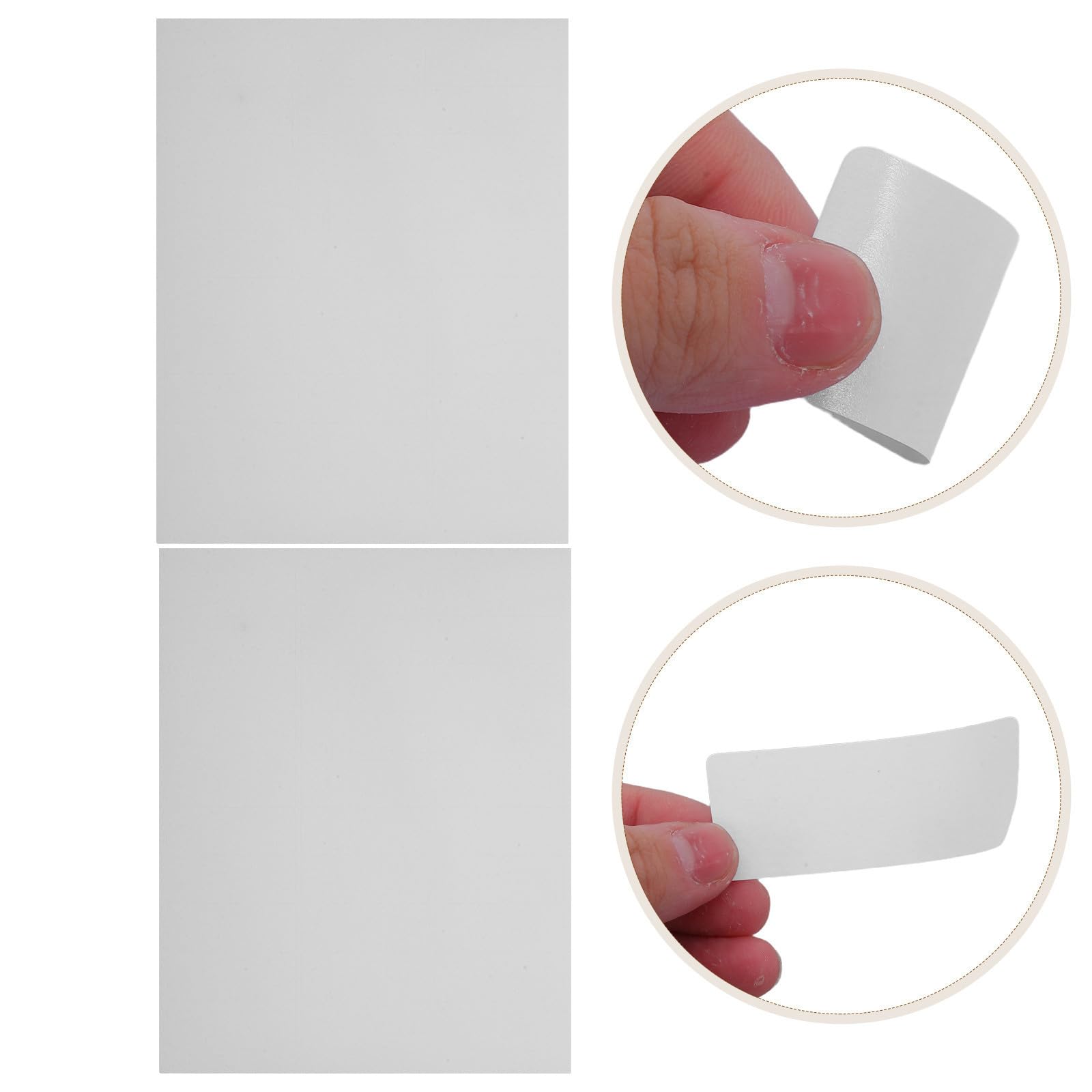 ARTIBETTER 100 Pezzi Etichette Adesive Bianche per Indirizzi Compatibili Stampanti a Getto D'inchiostro e Laser, Carta Adesiva, Stampa Precisa per Uso Spedizione e Imballaggio