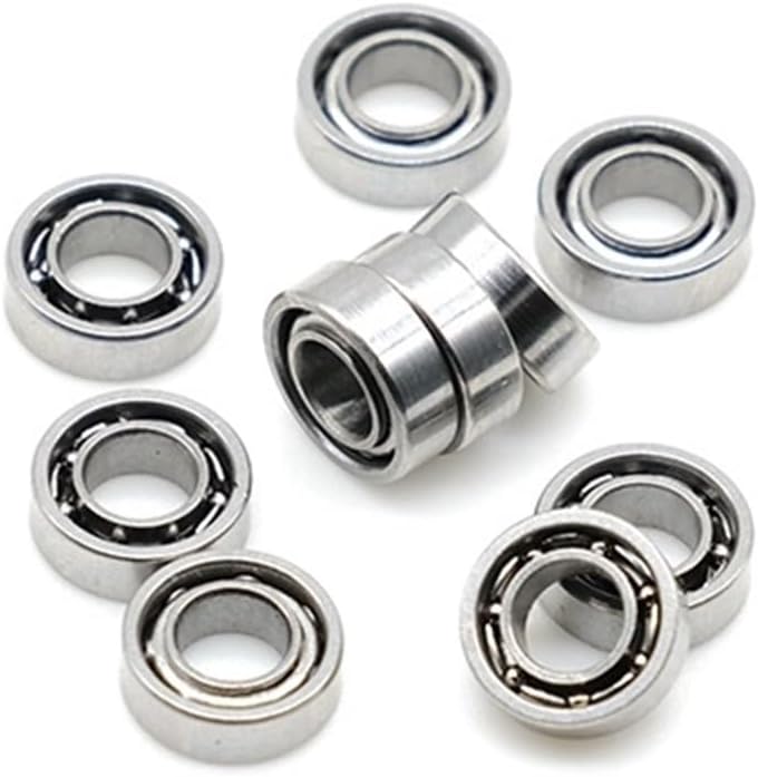 SMR63 オープンベアリング ABEC-7 (10個) 3x6x2mm ステンレススチールボールベアリング617/3 673