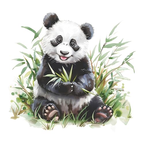 Vinilos decorativos Achang panda acuarela para pared