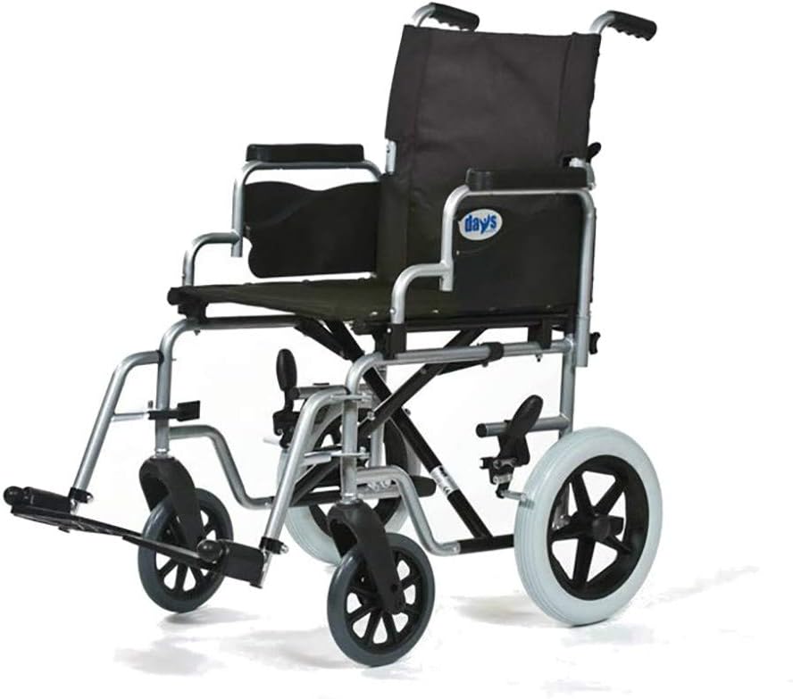 Days Healthcare Whirl Transit Attendant Propelled Wheelchair, 45 cm Seat Width, Narrow Frame