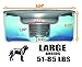 Slopper Stopper Dripless Water Bowls - Titanium Bowl Unit - for Large Breed Dogs 51-85 Lbs, 9.84” Dia, 1 Gallon Capacity