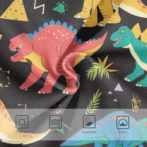 Wusikd Dinosaurs Girls' Underwear Cotton Girls Briefs Soft Toddler Underwear 2T3