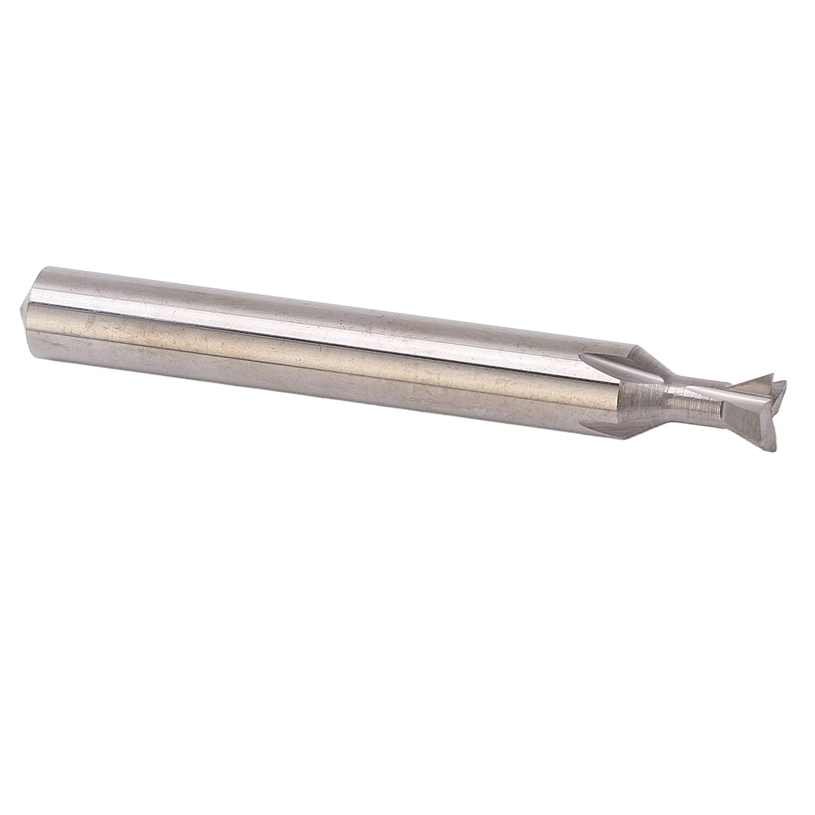 Schwalbenschwanz-Fräser, Lange Lebensdauer, 4 Flöten-Schwalbenschwanz-Fräser, Universalschaft, 6 Mm Durchmesser, Hartmetall-Verschleißfestigkeit, 5,1 Cm Außendurchmesser (60°)
