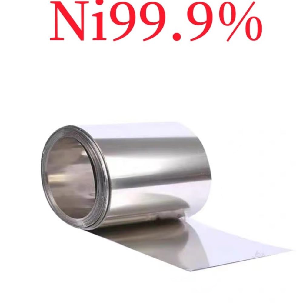 Wissenschaftliche Forschung Hochreine Nickelfolie mit Nickelspule N4 N6 Batterie Nickelblech Ni99.9%(0.3x100x1000mm)