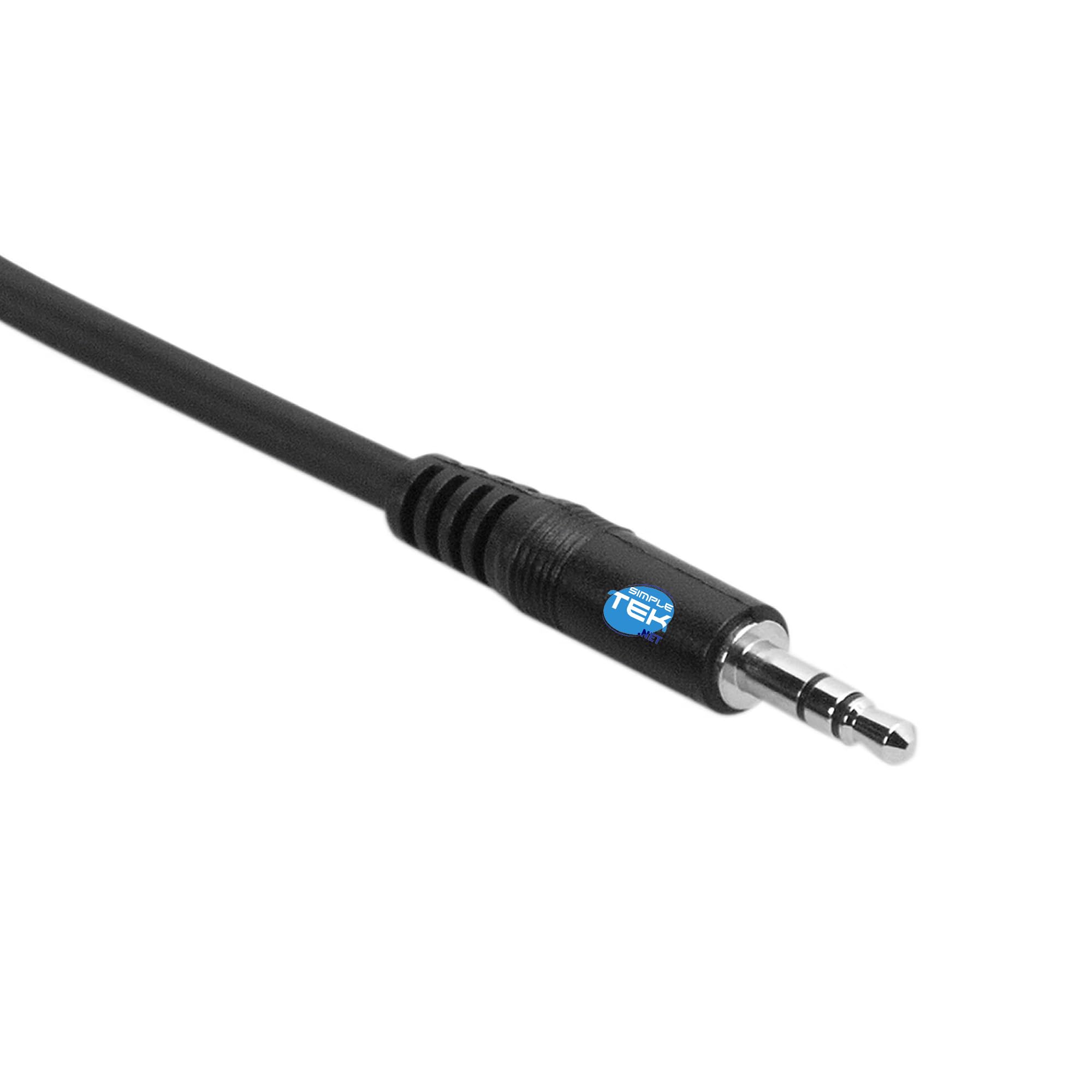 SIMPLETEK Ultralekkie słuchawki nauszne do gier z wirtualnym dźwiękiem 7.1 i gniazdem 3,5 mm, wbudowanym mikrofonem, kablem 1,3 m