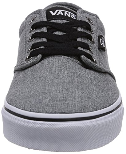 Image of Vans Atwood, Men's Low-Top Sneakers, Grindle Pewter /Black, 7.5 UK (41 EU)