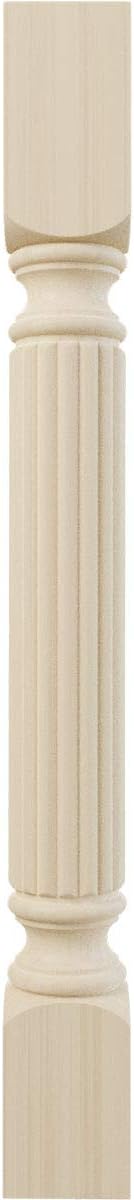 Up To 60% OFF Ekena Millwork COL03X03X35RARW Cabinet Column, 3 3/4W x 3 3/4D x 35 1/2H, Rubberwood