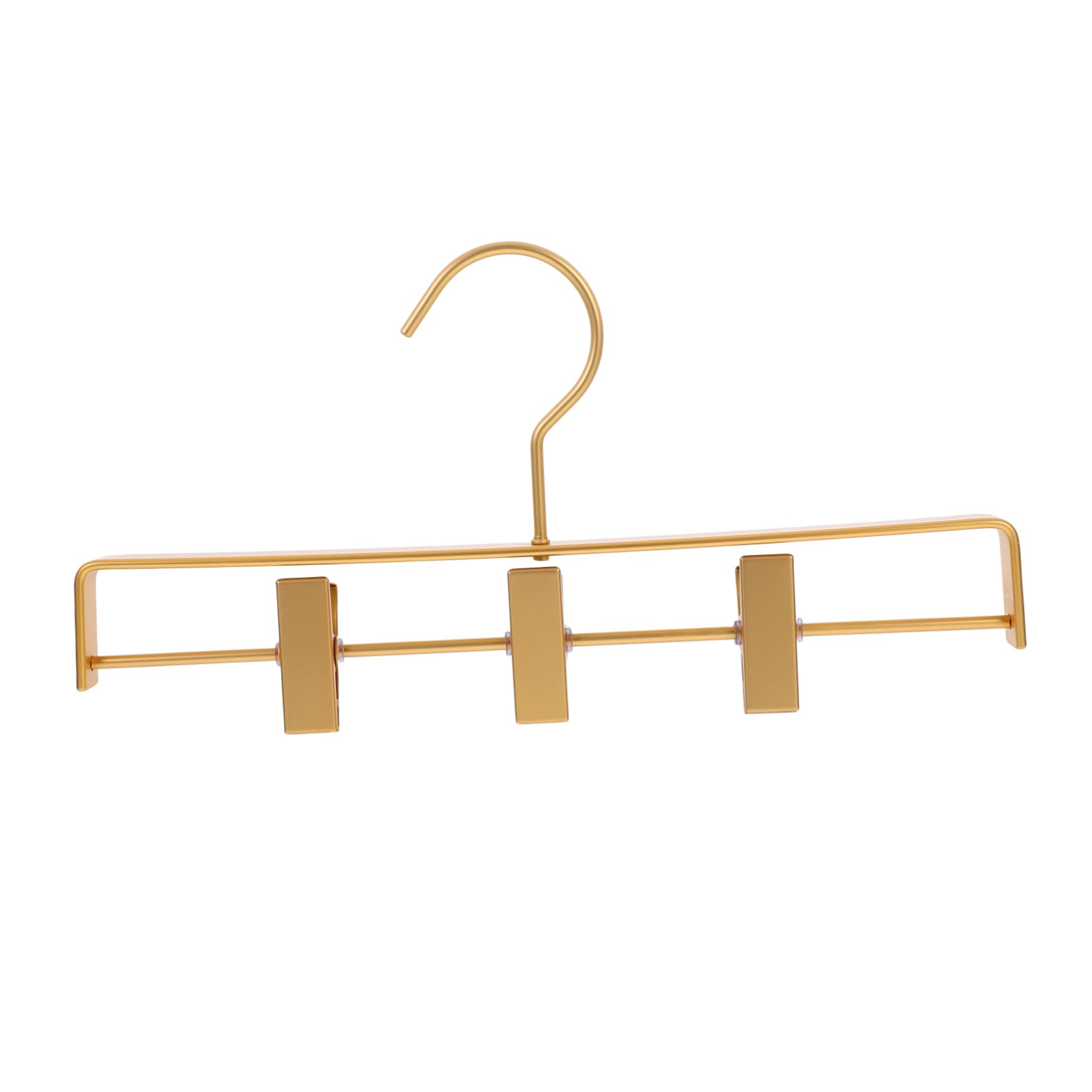 NAMOARLY Space Saving Jeans Hooks Metal Pants Hangers Skirt Hangers Organizer Aluminum Alloy for Closet