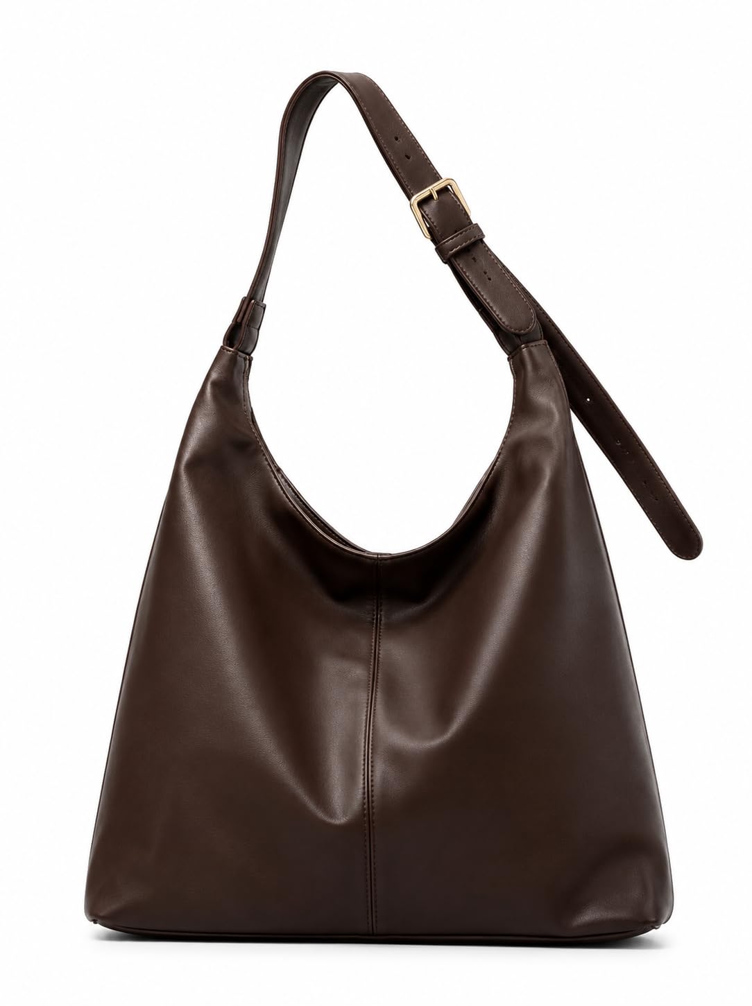Women's Large PU Leather Hobo Shoulder Bag-picture-44