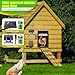Automatic Chicken Coop Door Solar Powered - Remote Control/Timer/Light Sensor 3 Modes, Anti-Pinch Safety System with LCD Display & Auto Lock