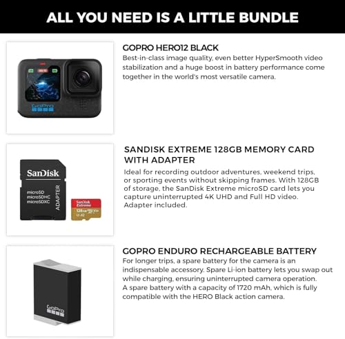 GoPro Hero 12 Black bundle