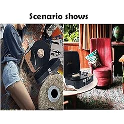 Gramophone, Lecteur de Vinyle avec 2 Haut-parleurs stéréo intégrés Platine Vinyle Phonographe Portable sans Fil avec… - Les Beatles, Paul McCartney, John Lennon, RIngo Starr, George Harrison Gramophone, Lecteur de Vinyle avec 2 Haut-parleurs stéréo intégrés Platine Vinyle Phonographe Portable sans Fil avec… – Image 4