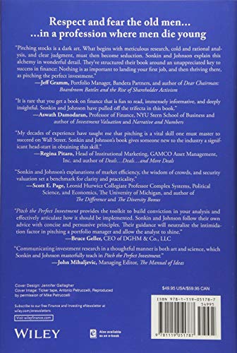 Pitch the Perfect Investment: The Essential Guide to Winning on Wall Street (Wiley Finance)