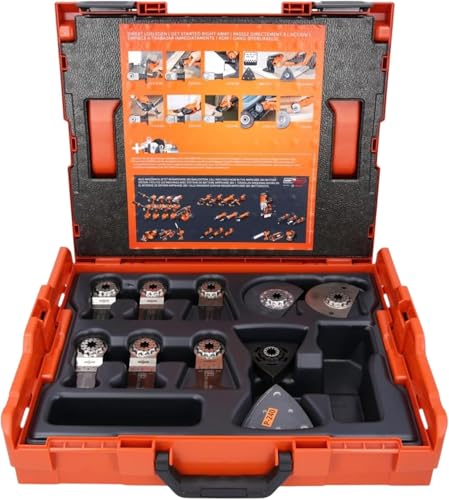 Fein Starlock L-BOXX 102 Anwenderset mit Fein Originalzubehör für den MULTIMASTER