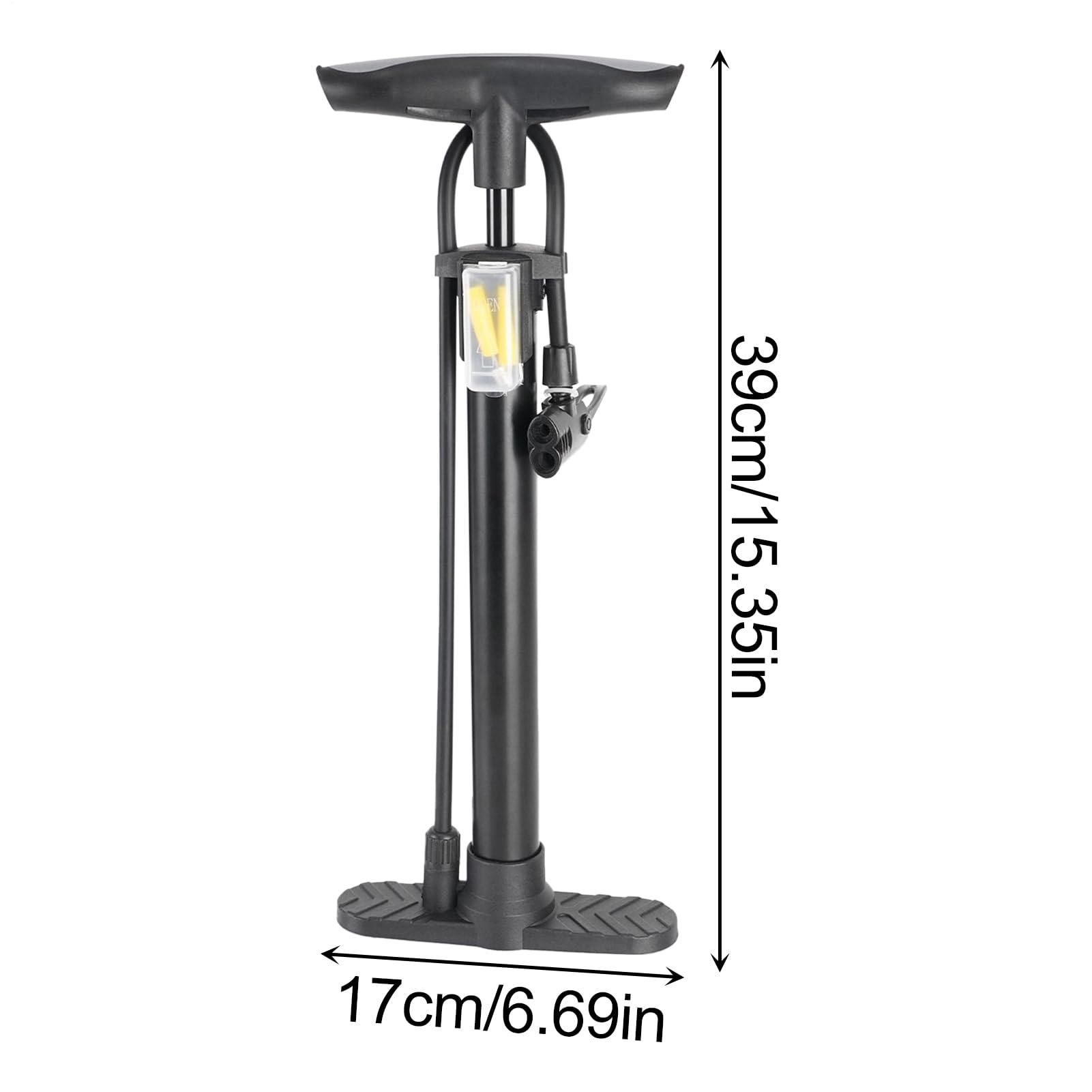 Bomba de Aire para Bicicleta | Inflador de Bicicleta Portátil 160 PSI,Inflador de Neumáticos de Bici,para Baloncesto, Fútbol, Voleibol, Patinetes, Camping, Viajes y Actividades al Aire Libre