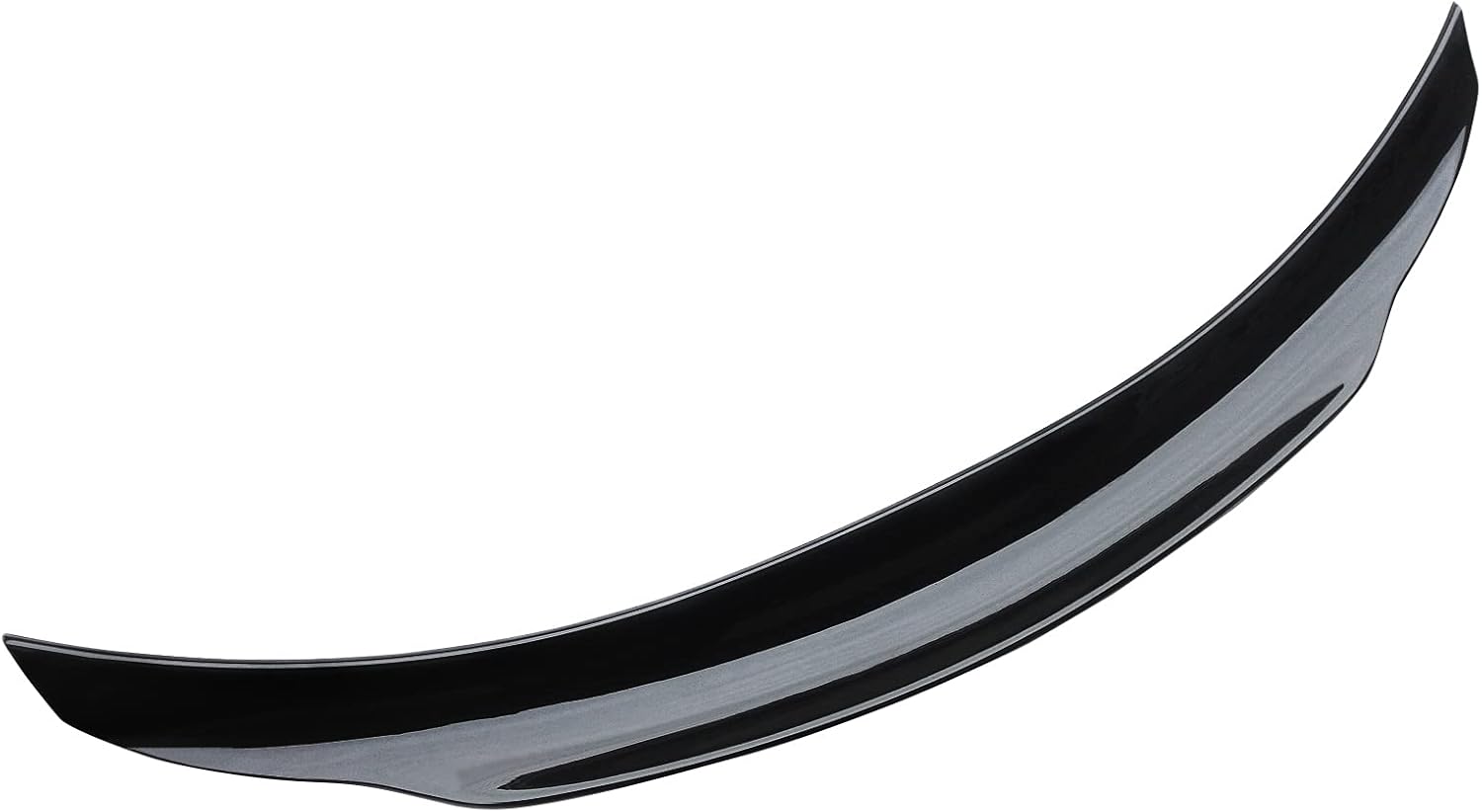NINTE Spoiler Fits for Benz W205 4Dr Sedan C-Class & AMG C43 C63 C450 Sedan 2015 2016 2017 2018 2019 2020 2021, PSM Style Gloss Black Rear Trunk Wing
