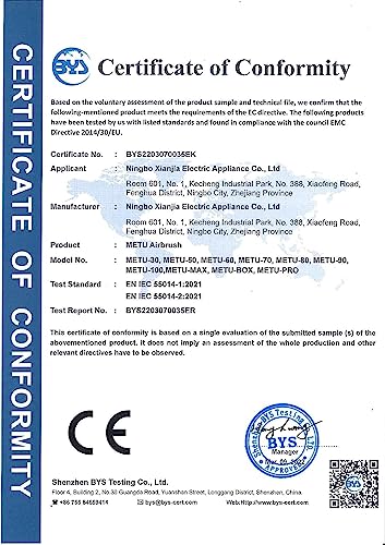 Autolock Airbrush Set 32PSI Kompressor Tragbares Airbrush Kit und wiederaufladbares manuelles Airbrush Set für Schminke, Tortendekoration, Färbemuster, Nagelkunst, Tätowierung-2 Cup