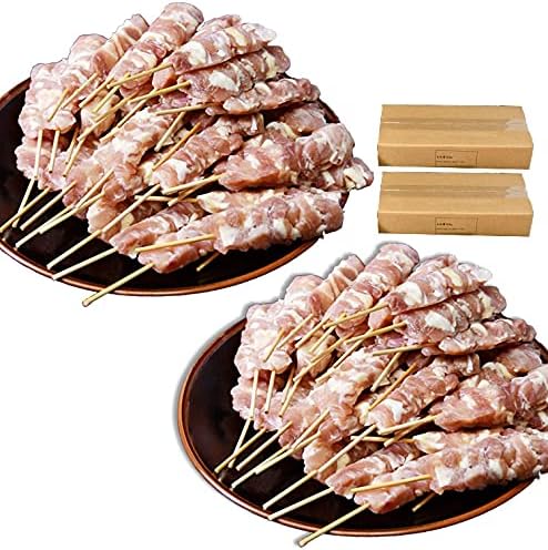 Amazon 焼き鳥 とりもも串 100本 30g50本入 2個 3kg 焼肉 バーベキュー q とりくし 鳥串 焼鳥 鶏 株式会社丸源後藤水産 精肉 肉加工品 通販