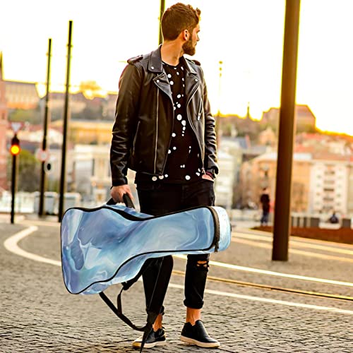 Housse imperméable pour guitare acoustique avec double bandoulière et poche Motif marbre, Multicolore 02, 42.9×16.9×4.7… - Les Beatles, Paul McCartney, John Lennon, RIngo Starr, George Harrison Housse imperméable pour guitare acoustique avec double bandoulière et poche Motif marbre, Multicolore 02, 42.9x16.9x4.7… – Image 7