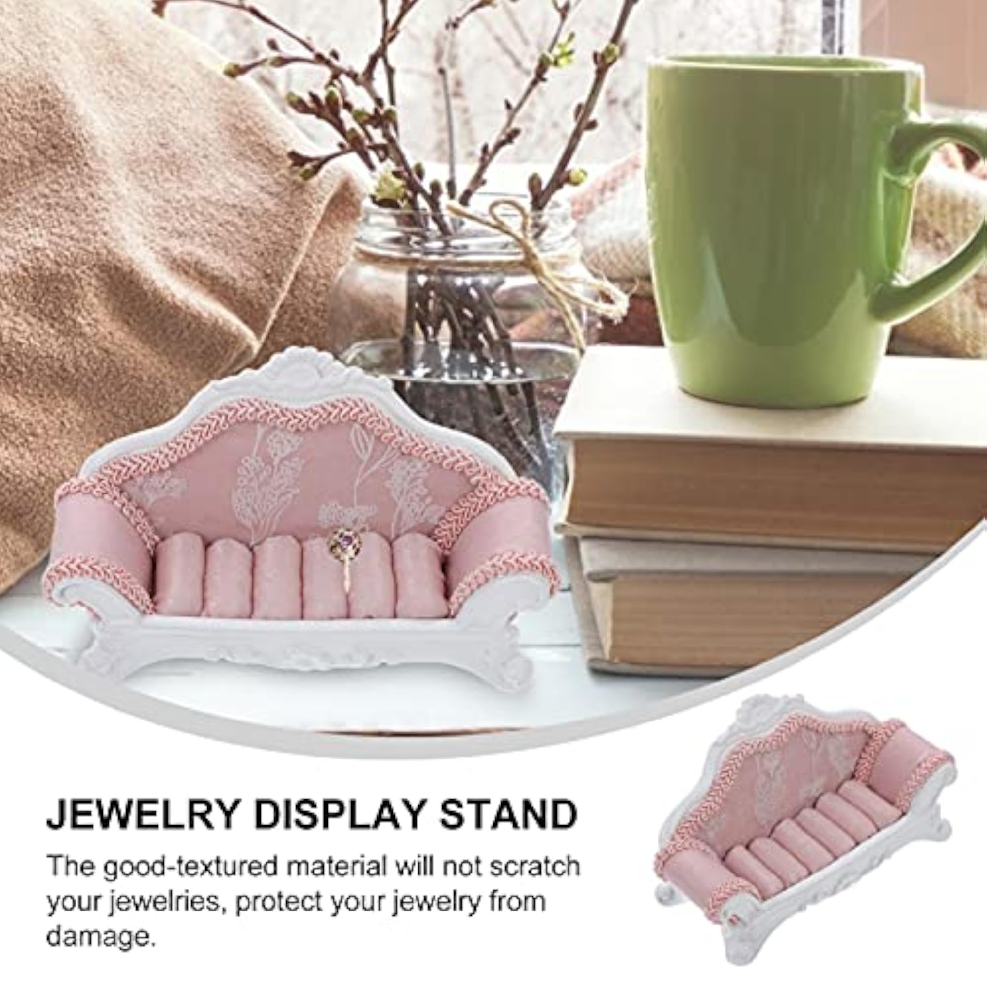 Creative Ring Holder Sofa Shape Engagement Ring Box