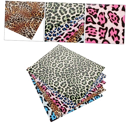 Tapis de vinyle de transfert de chaleur léopard haute résistance 10 pièces - 8
