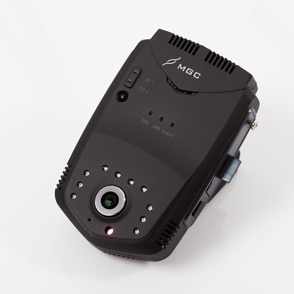 Dual Recording Dashcam by Motor GuardianCam – Black, Model MDR5000