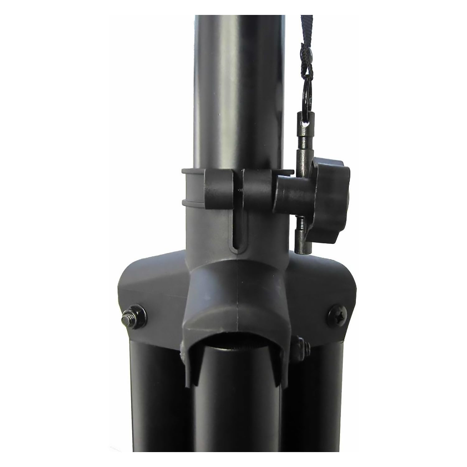 Supporto treppiede per box da 110 a 187 cm - In grado di elevarsi da 1,1mt a 1,870mt. - Carico massi
