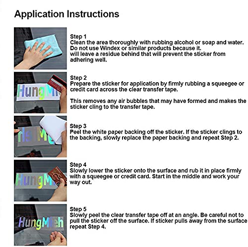 Hungmieh 2Pcs Claw Mark Car Decak, Car Headlight Decal/15.8 Inch, Monster Claw Scratch Stripe Stickers For Dodge Challenger/Charger, Holographic Silver #TOP4