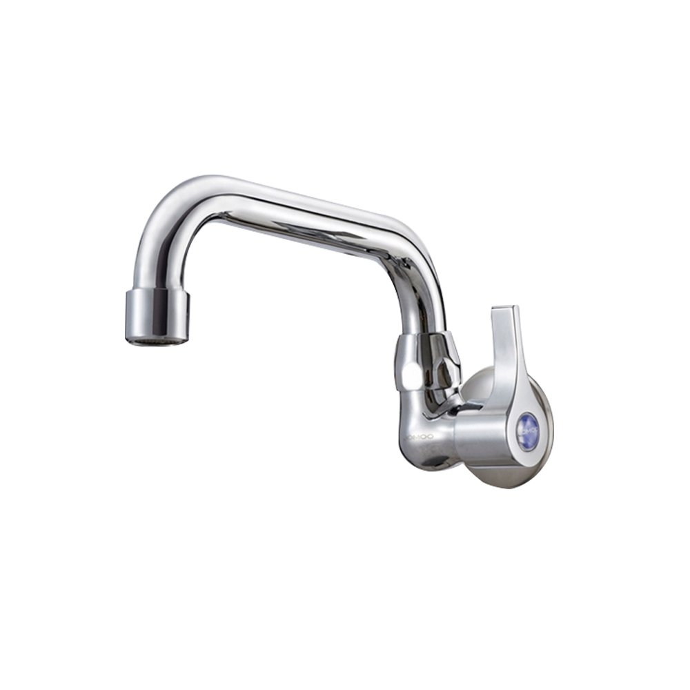 金属製水栓 4個セット クローム仕上げ シングルレバー混合水栓 クローム｜ トーヨーキッチンスタイル