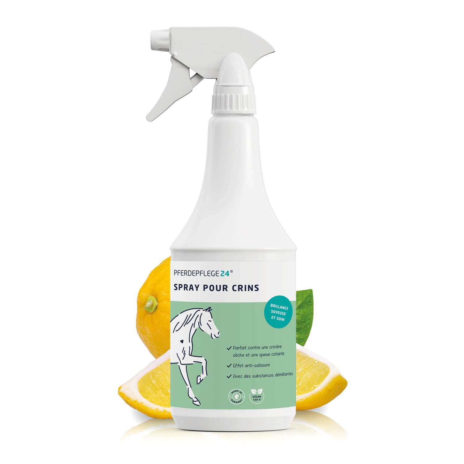 Spray Soin Crinière Et Queue Animalon – 1000 Ml Nourrissant – Facilite Le Démêlage Et Fait Briller !