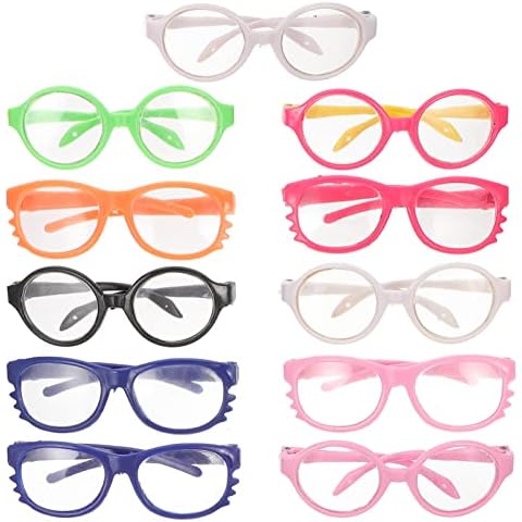 TOYANDONA 11 Stück Mini-Brille für Puppen Cover