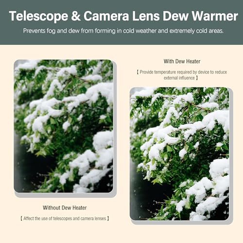 Chauffage de rosée USB Astromania 25cm pour objectif de télescope - 3