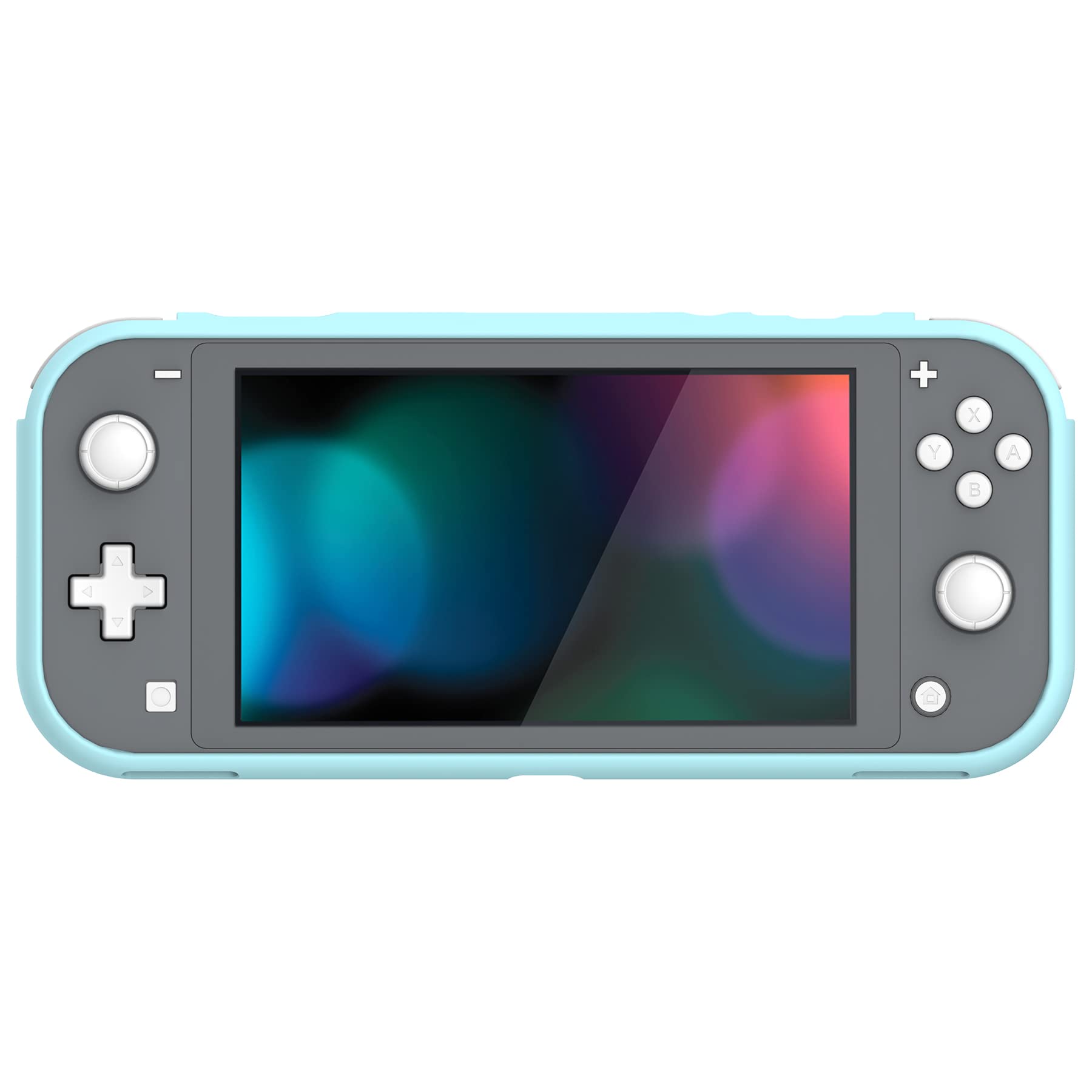 playvital Cover Custodia per Nintendo Switch Lite,Copertura Morbida TPU Protezione Accessorio per Nintendo Switch Lite Console-Arcobaleno su Nuvola