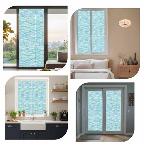 Vinilo decorativo película adhesiva para ventana 78.7x23.6 in miniatura 7