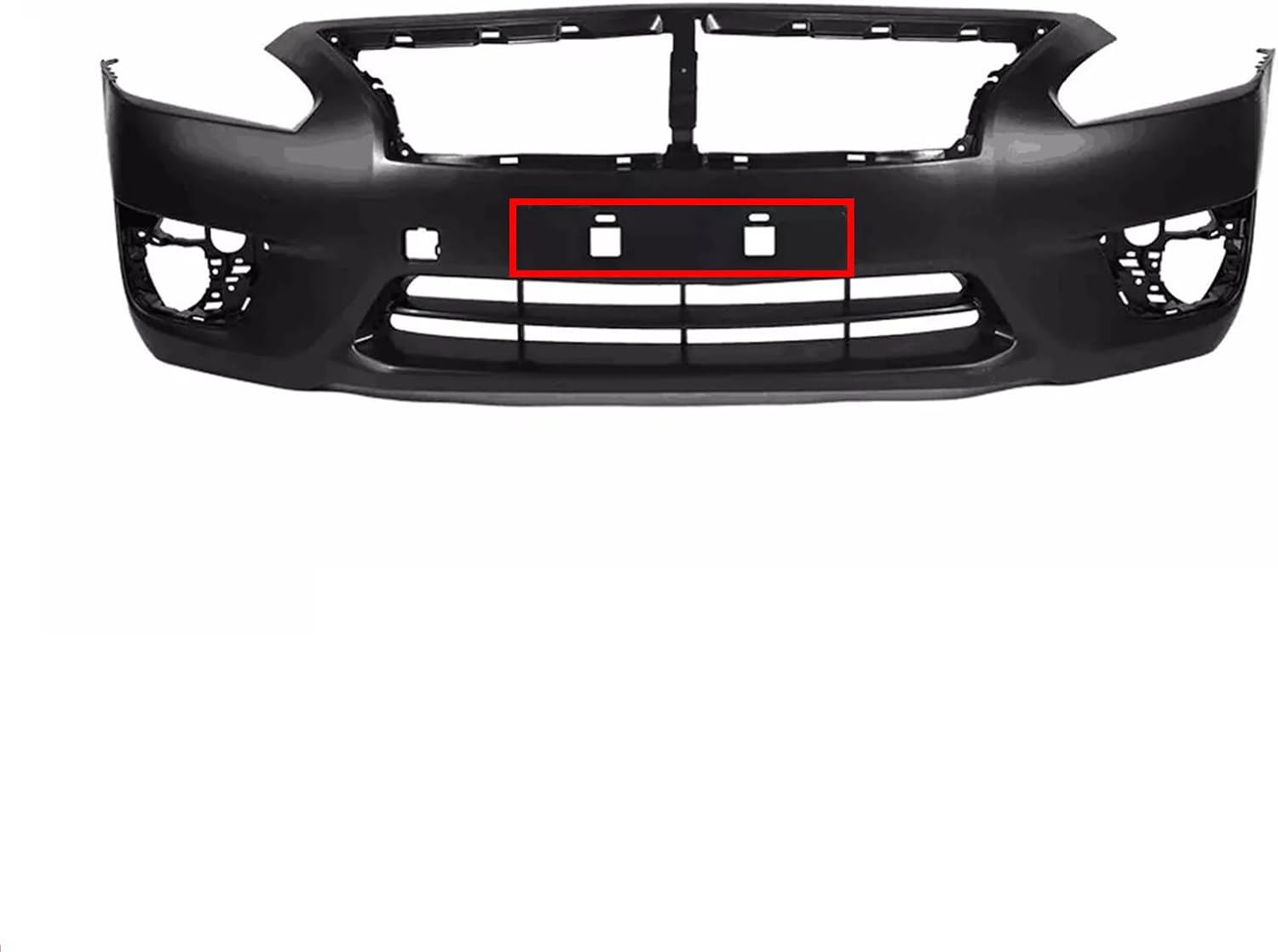 Front Bumper Cover Primed Compatible With 2013 2014 2015 Altima Sedan S