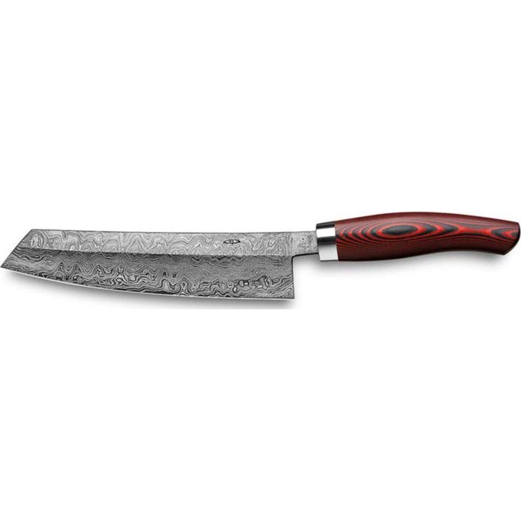 Nesmuk Exklusiv C100 Chefs Knife Micarta Red