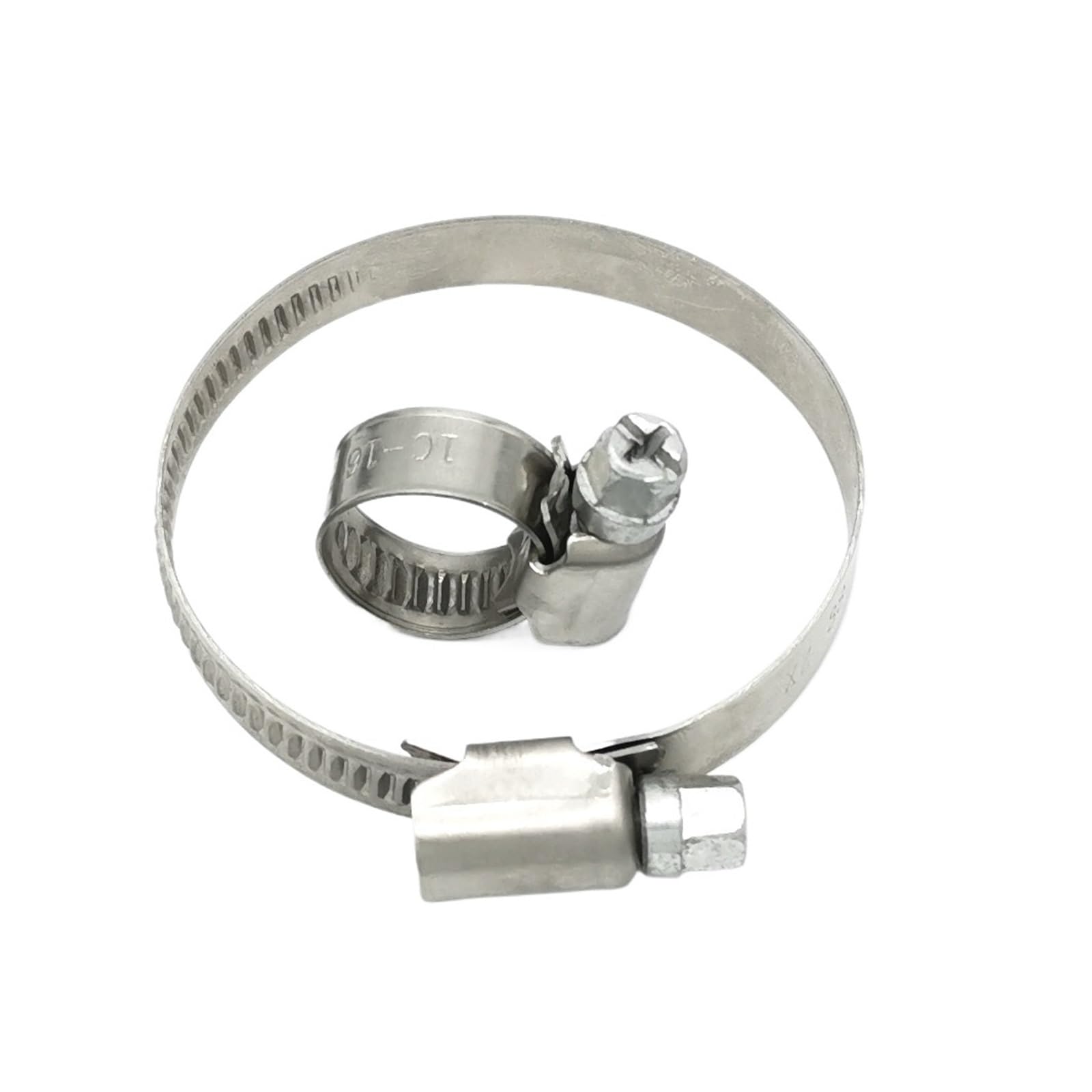 20 Stück Schlauchschellen, verstellbar, Edelstahl, Schneckenantrieb, Rohr A(12-20mm(20pcs))