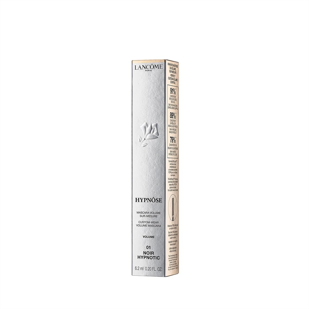 Lancôme Hypnôse Mascara, Volumen-Wimperntusche für dichte, definierte Wimpern, gleichmäßiges Auftragen dank präziser Bürste, Make-up Klassiker