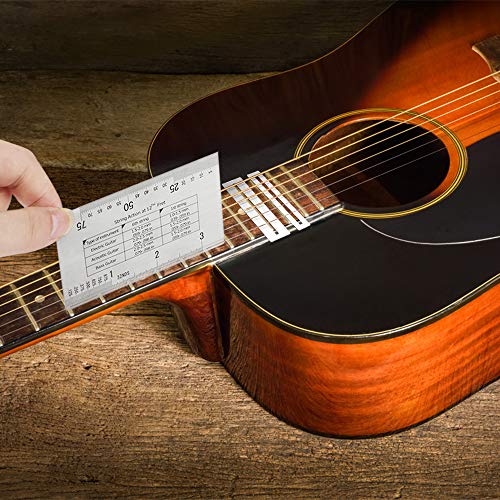 Huayue Jauge De Guitare Outil Luthier Guitare, Règle d’Action Corde De Guitare Règle De Jauge De Guitare Pour La Guitare… - Les Beatles, Paul McCartney, John Lennon, RIngo Starr, George Harrison Huayue Jauge De Guitare Outil Luthier Guitare, Règle d'Action Corde De Guitare Règle De Jauge De Guitare Pour La Guitare… – Image 3