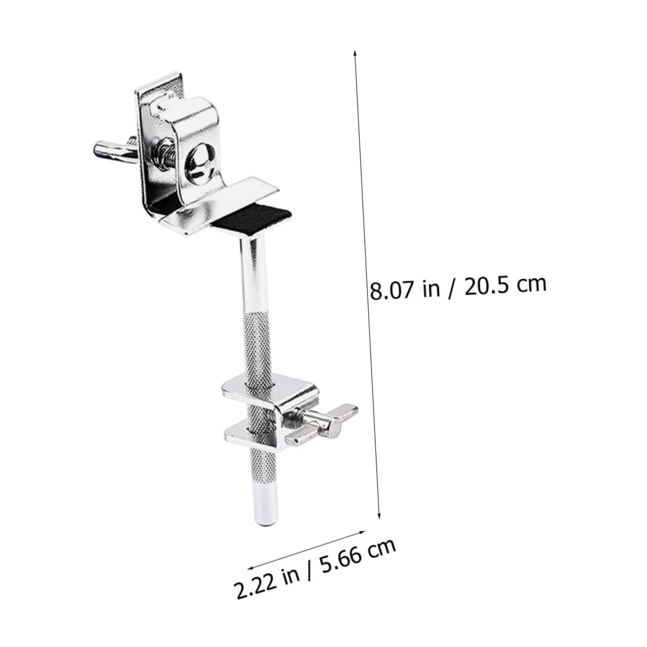 NULYLU Cowbell Clamp Bass Drum Holder Sturdy Material Simple Practical Design