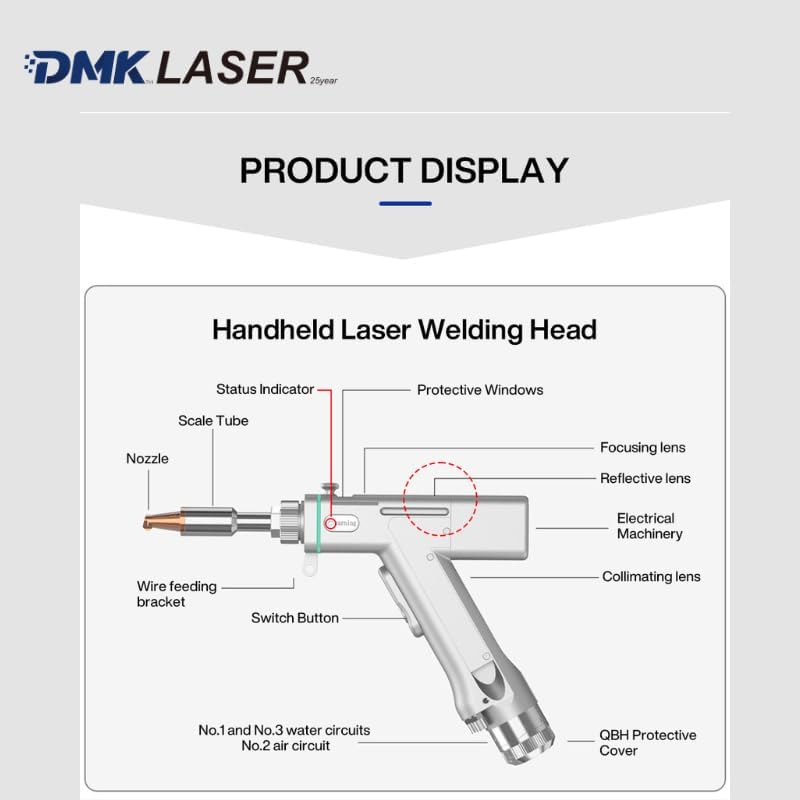 CHAOQIANG WEIYE Laser Reflector Mirror Laser Reflective Lens with Holder 30 * 14 * 2mm/20 * 15.2 * 1.6mm for SUP20S/21T/23T/21C/22C Laser Welding/Cleaning Head (for SUP20S T C)