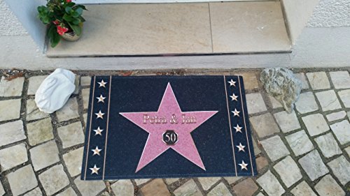 Zerbino Walk of Fame Hollywood, a forma di